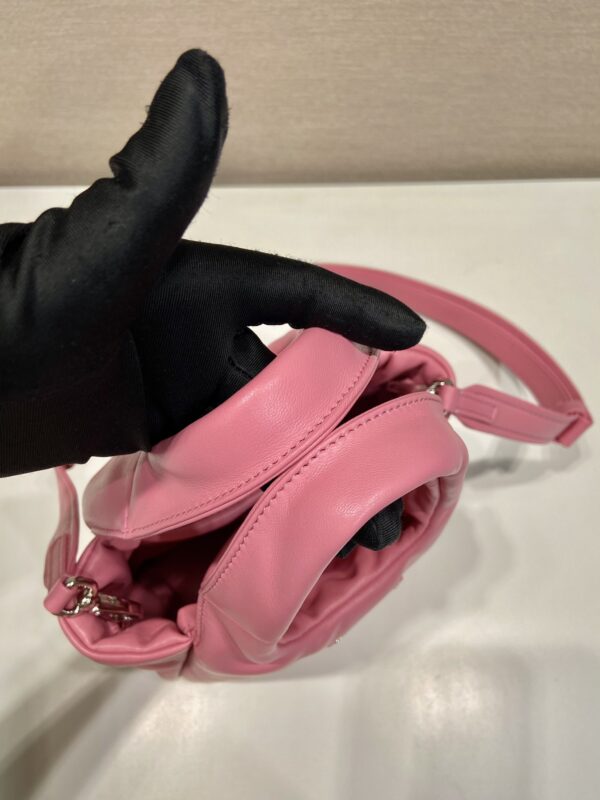 Small padded Prada Soft nappa-leather bag