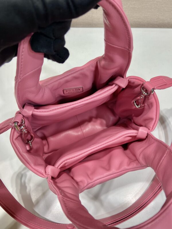 Small padded Prada Soft nappa-leather bag