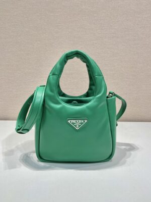 Small padded Prada Soft nappa-leather bag