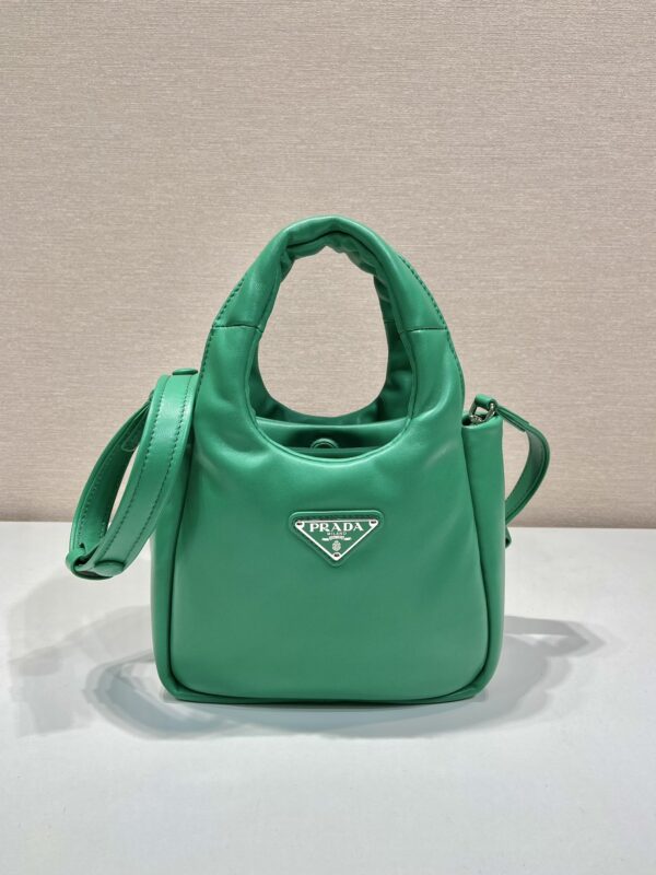 Small padded Prada Soft nappa-leather bag