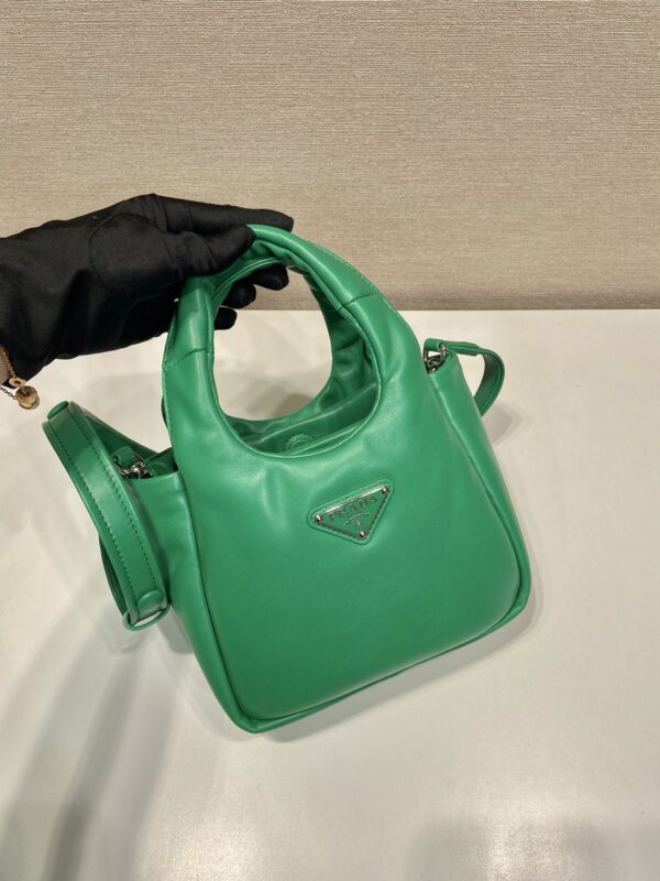 Small padded Prada Soft nappa-leather bag