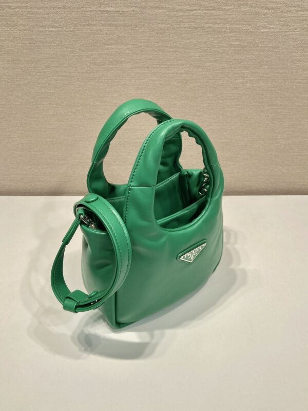Small padded Prada Soft nappa-leather bag