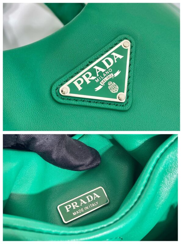 Small padded Prada Soft nappa-leather bag