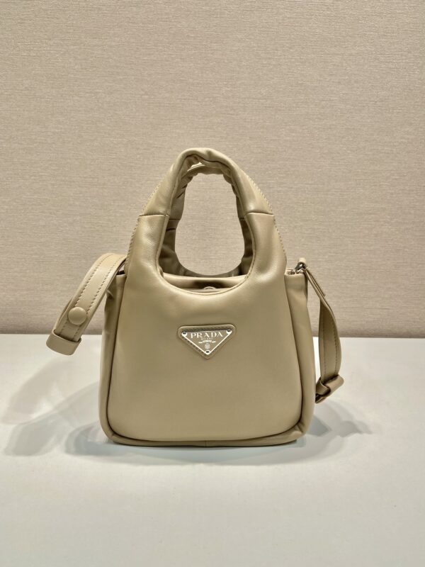 Small padded Prada Soft nappa-leather bag