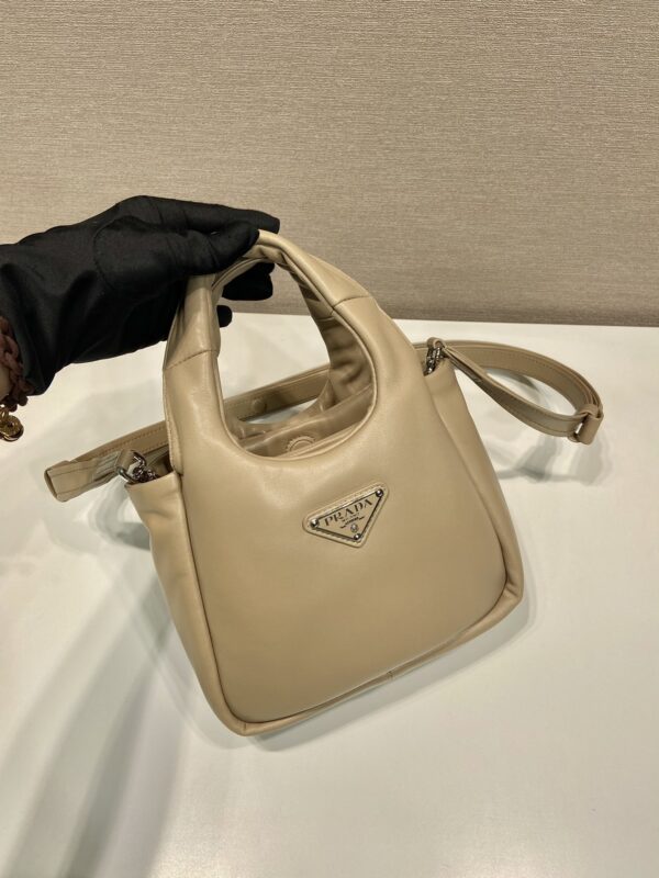 Small padded Prada Soft nappa-leather bag