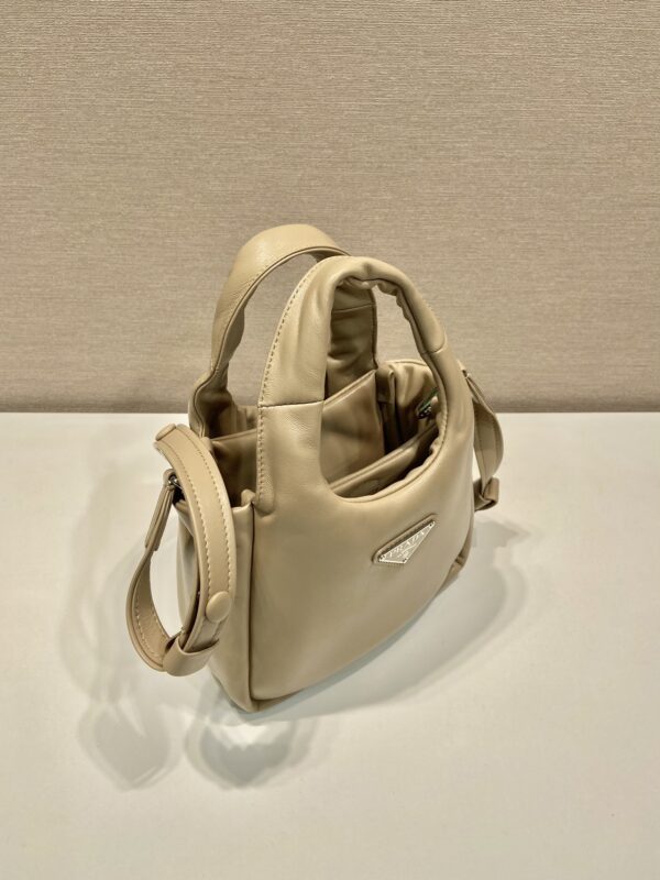 Small padded Prada Soft nappa-leather bag