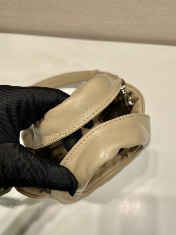 Small padded Prada Soft nappa-leather bag