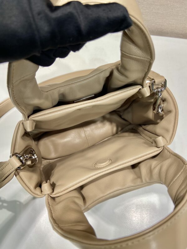 Small padded Prada Soft nappa-leather bag