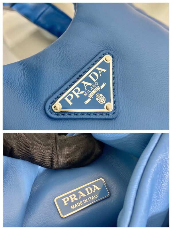Small padded Prada Soft nappa-leather bag