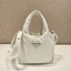 Small padded Prada Soft nappa-leather bag
