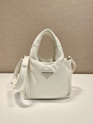 Small padded Prada Soft nappa-leather bag