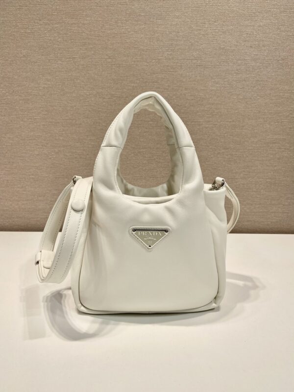 Small padded Prada Soft nappa-leather bag