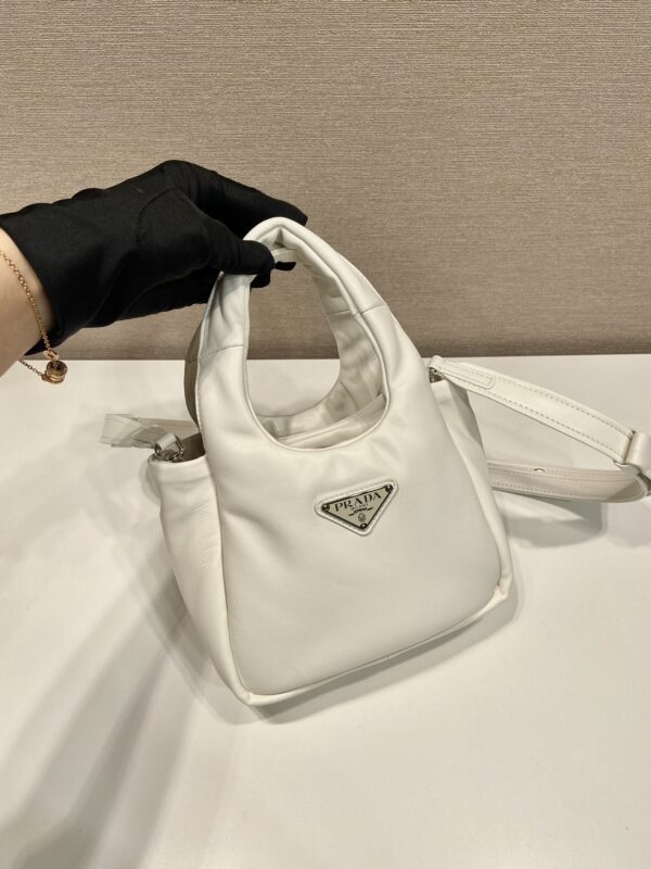 Small padded Prada Soft nappa-leather bag