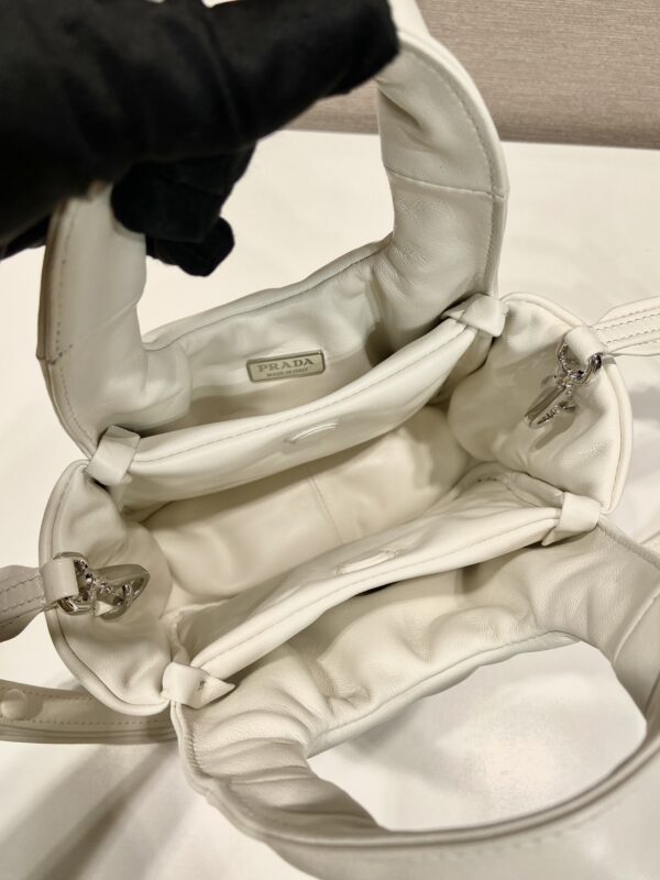 Small padded Prada Soft nappa-leather bag