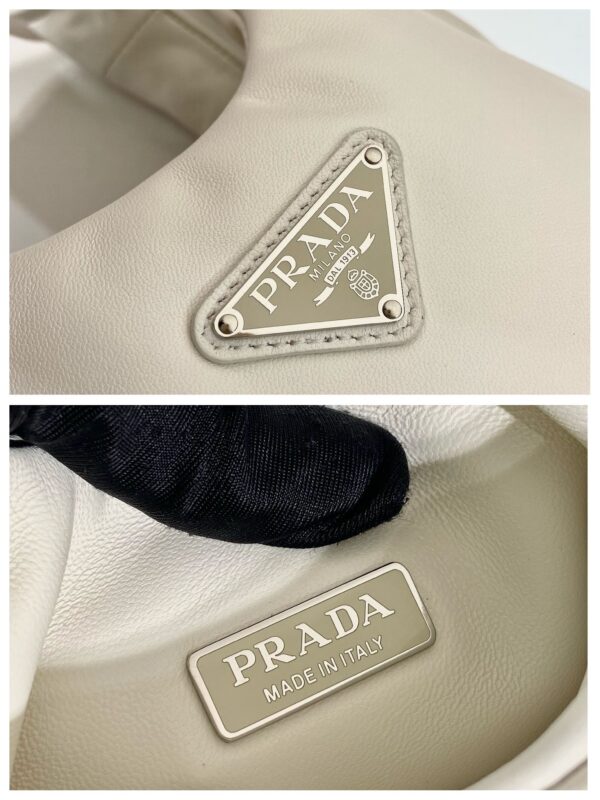 Small padded Prada Soft nappa-leather bag