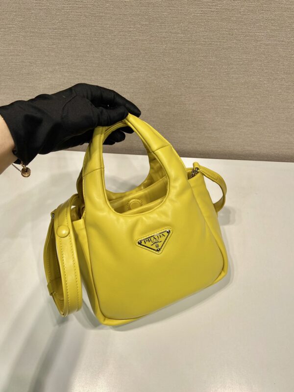 Small padded Prada Soft nappa-leather bag