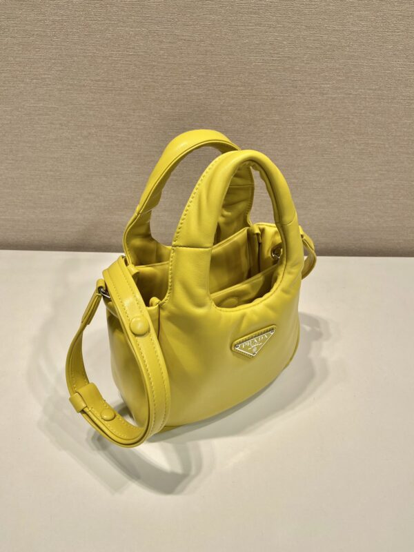 Small padded Prada Soft nappa-leather bag