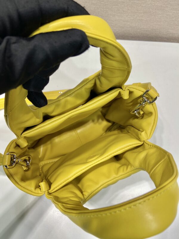 Small padded Prada Soft nappa-leather bag