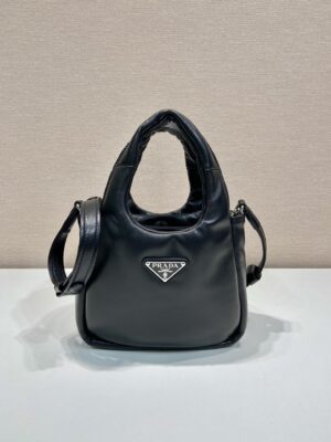 Small padded Prada Soft nappa-leather bag