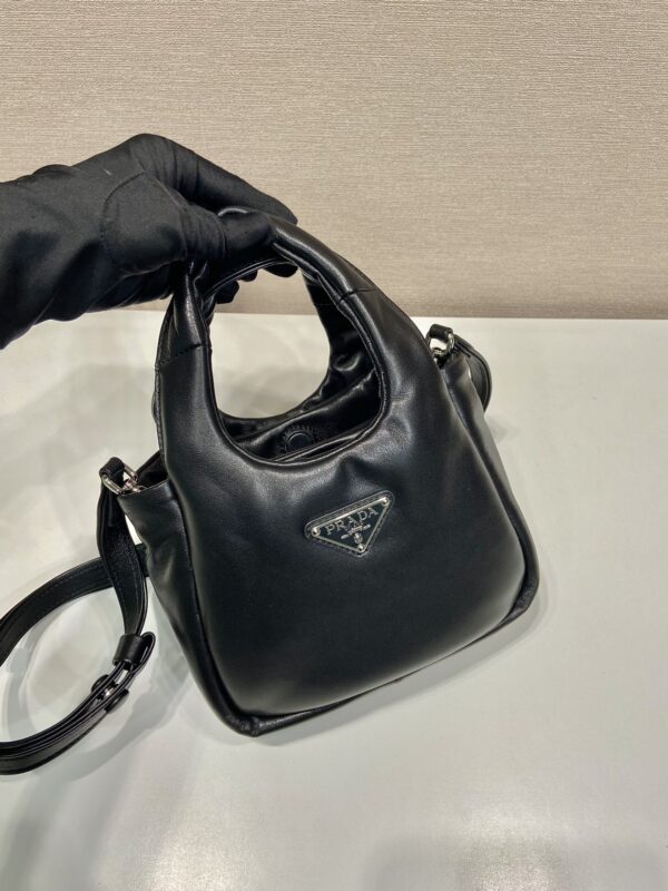 Small padded Prada Soft nappa-leather bag
