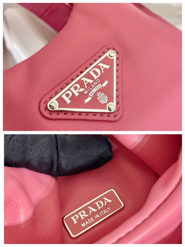 Medium padded Prada Soft nappa leather bag