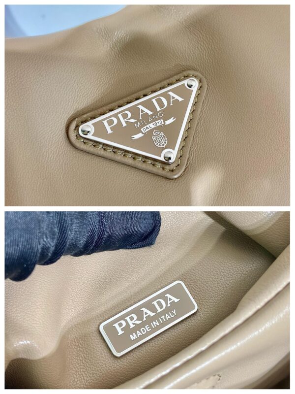 Medium padded Prada Soft nappa leather bag