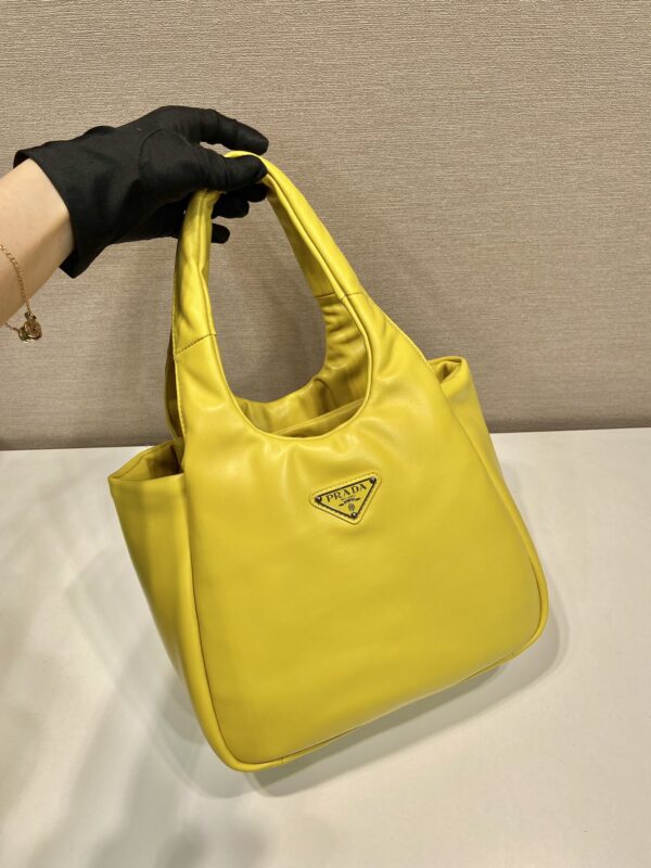 Medium padded Prada Soft nappa leather bag
