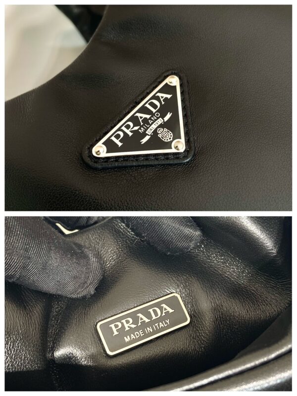 Medium padded Prada Soft nappa leather bag