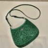 Prada Cleo satin bag with crystals
