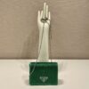 Prada Cardholder with shoulder strap and crystals