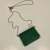Prada Cardholder with shoulder strap and crystals