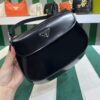 Prada Cleo brushed leather shoulder bag with flap