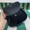 Prada Cleo brushed leather shoulder bag with flap