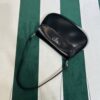 Prada Cleo brushed leather shoulder bag with flap