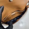 Prada Cleo brushed leather shoulder bag with flap