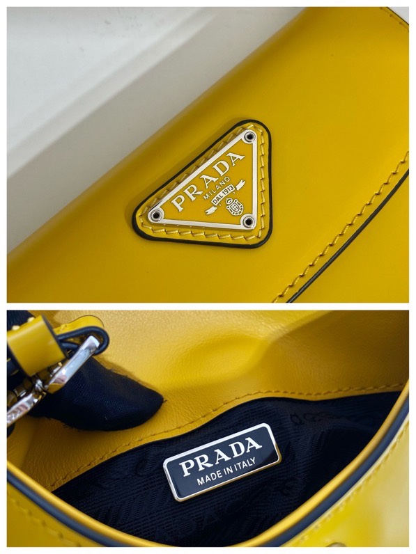 Prada Cleo brushed leather mini bag