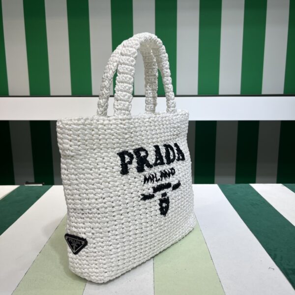 Prada Small crochet tote bag