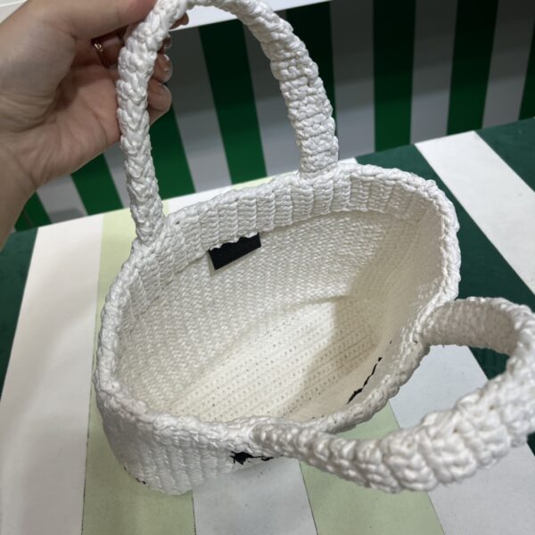 Prada Small crochet tote bag