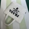 Prada Small crochet tote bag