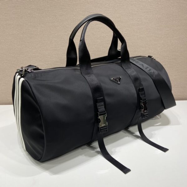 Prada Nylon and Saffiano leather duffle bag