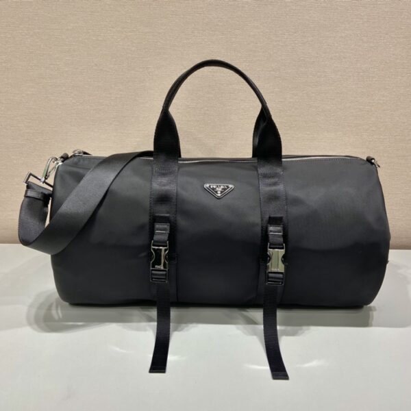 Prada Nylon and Saffiano leather duffle bag