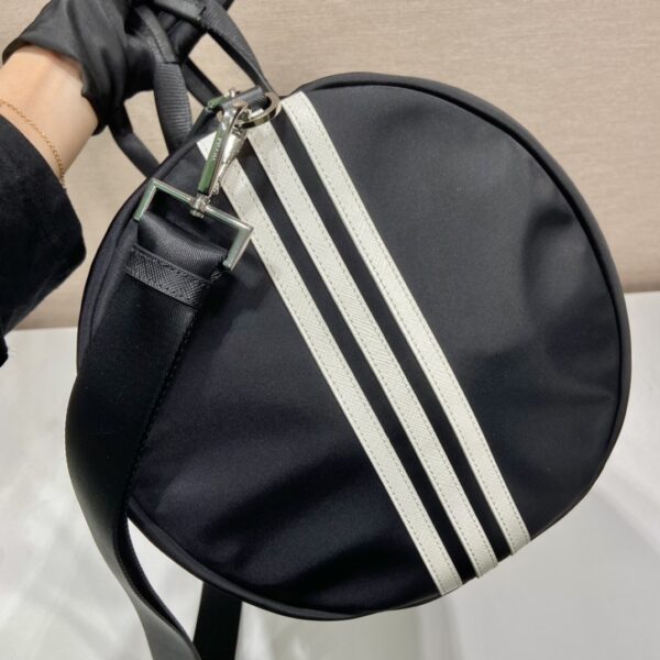 Prada Nylon and Saffiano leather duffle bag