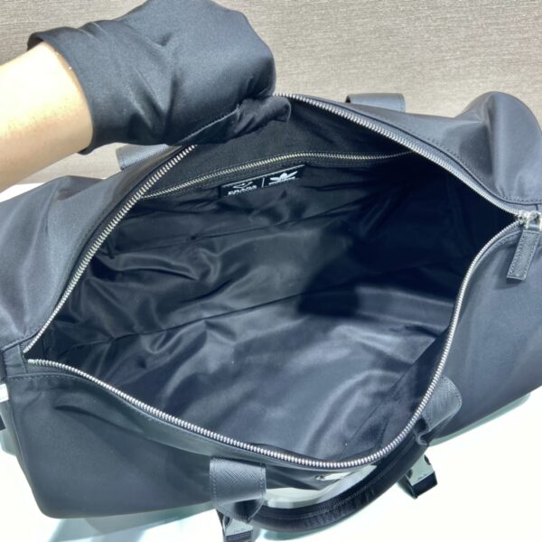 Prada Nylon and Saffiano leather duffle bag