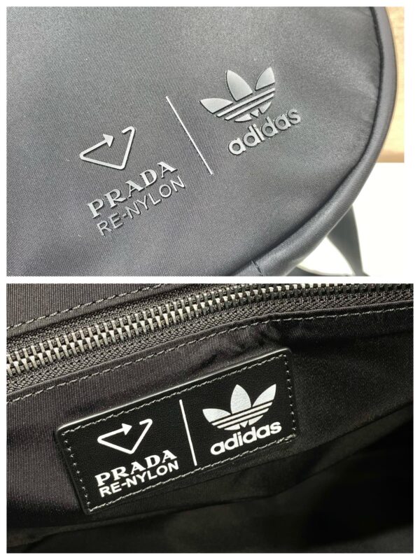 Prada Nylon and Saffiano leather duffle bag