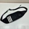 Prada Black Re-nylon And Saffiano Leather Belt Bag