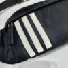 Prada Black Re-nylon And Saffiano Leather Belt Bag