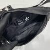Prada Black Re-nylon And Saffiano Leather Belt Bag