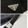 Prada Black Re-nylon And Saffiano Leather Belt Bag