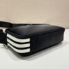 Prada Black Re-nylon And Saffiano Camera Bag