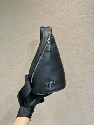 Prada Cross leather bag